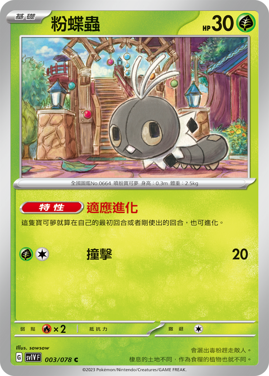 粉蝶蟲